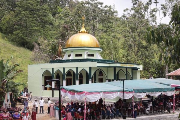 Masjid Al Musannif Jadi Masjid Pertama di Desa Tanjung Merahe, Karo *Masyarakat Sambut Ramadan dengan Bahagia